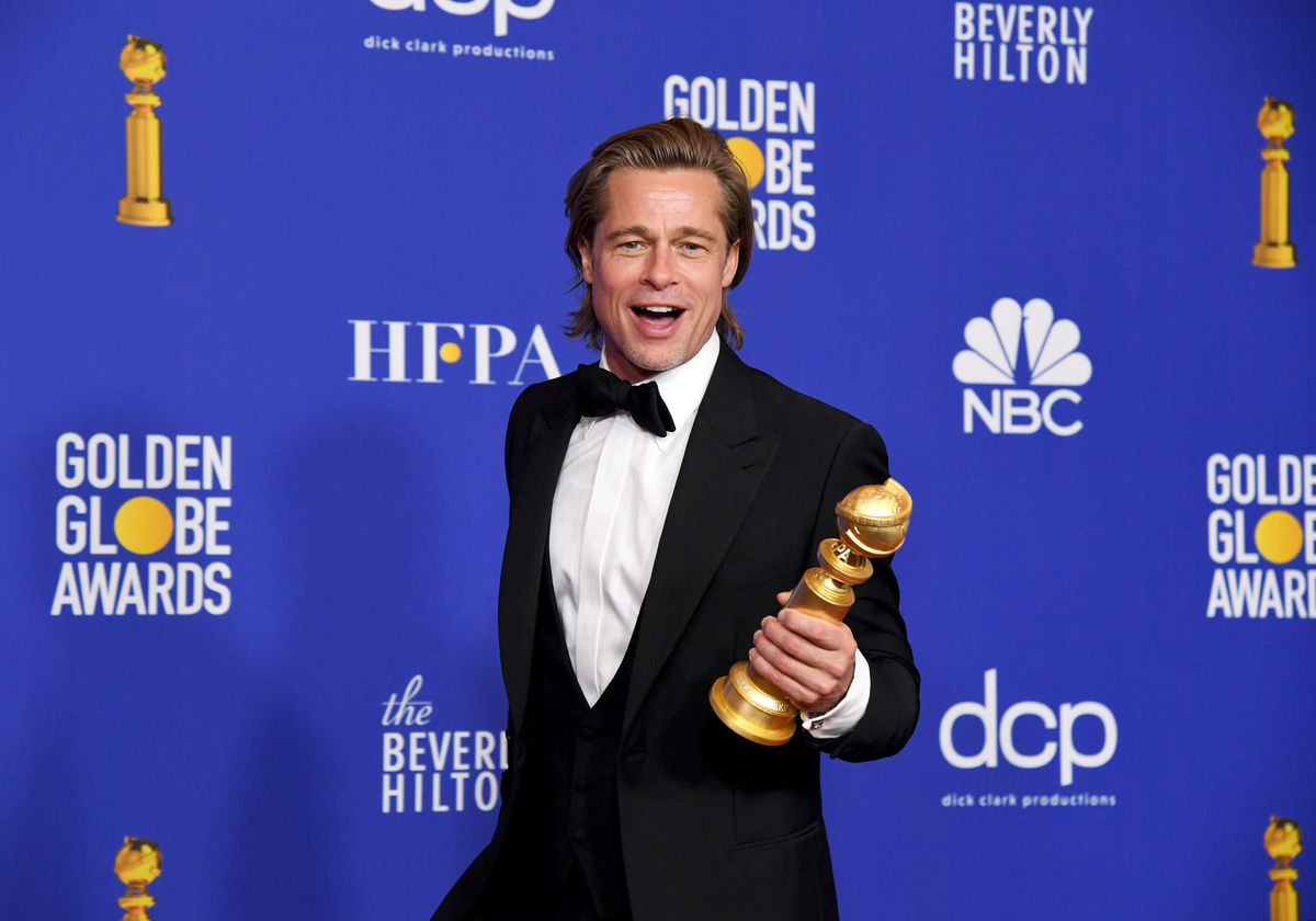 Golden Globes Brad Pitt