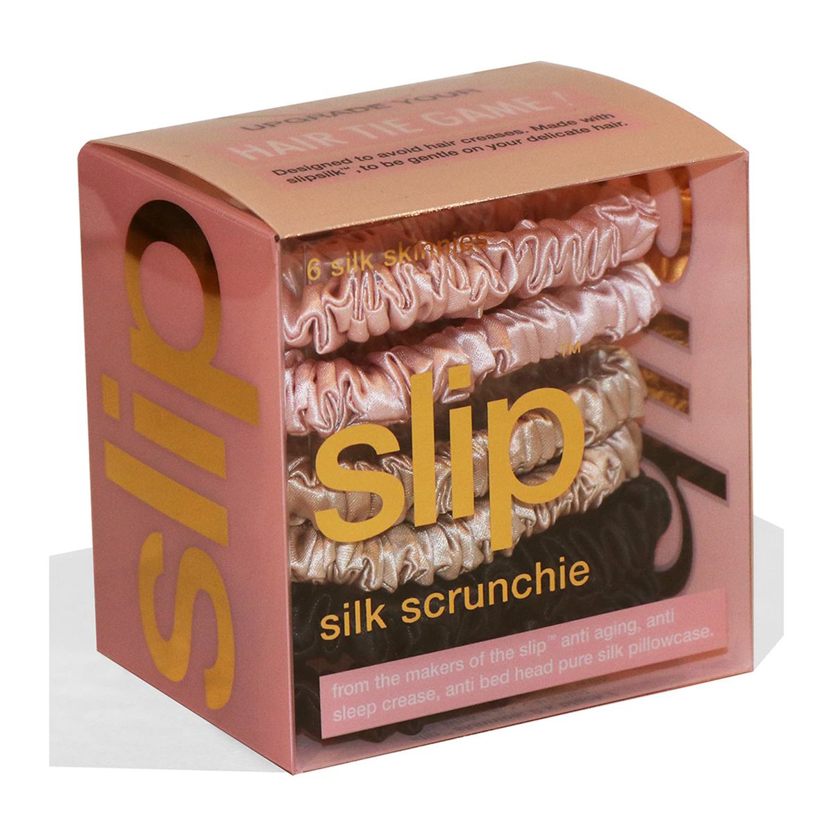 Slip silk scrunchie