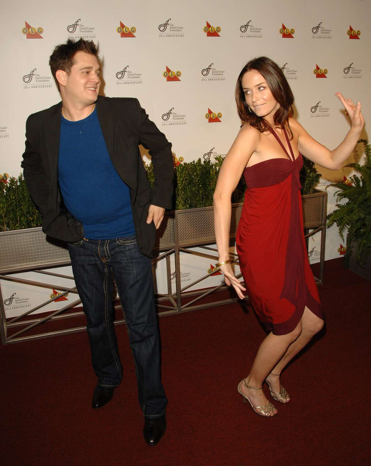 TBT: Emily Blunt and Michael Bublé