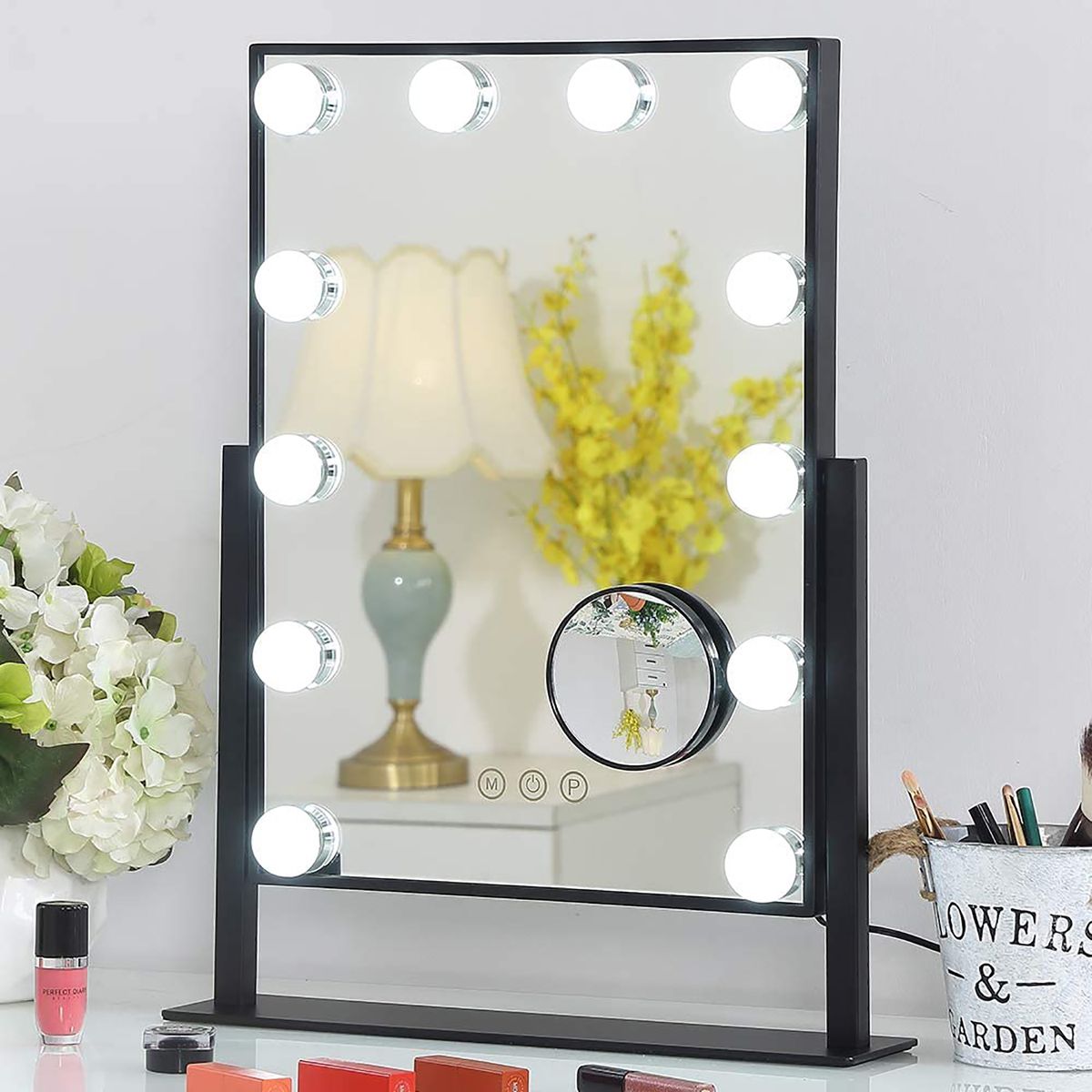 lighted makeup mirrors