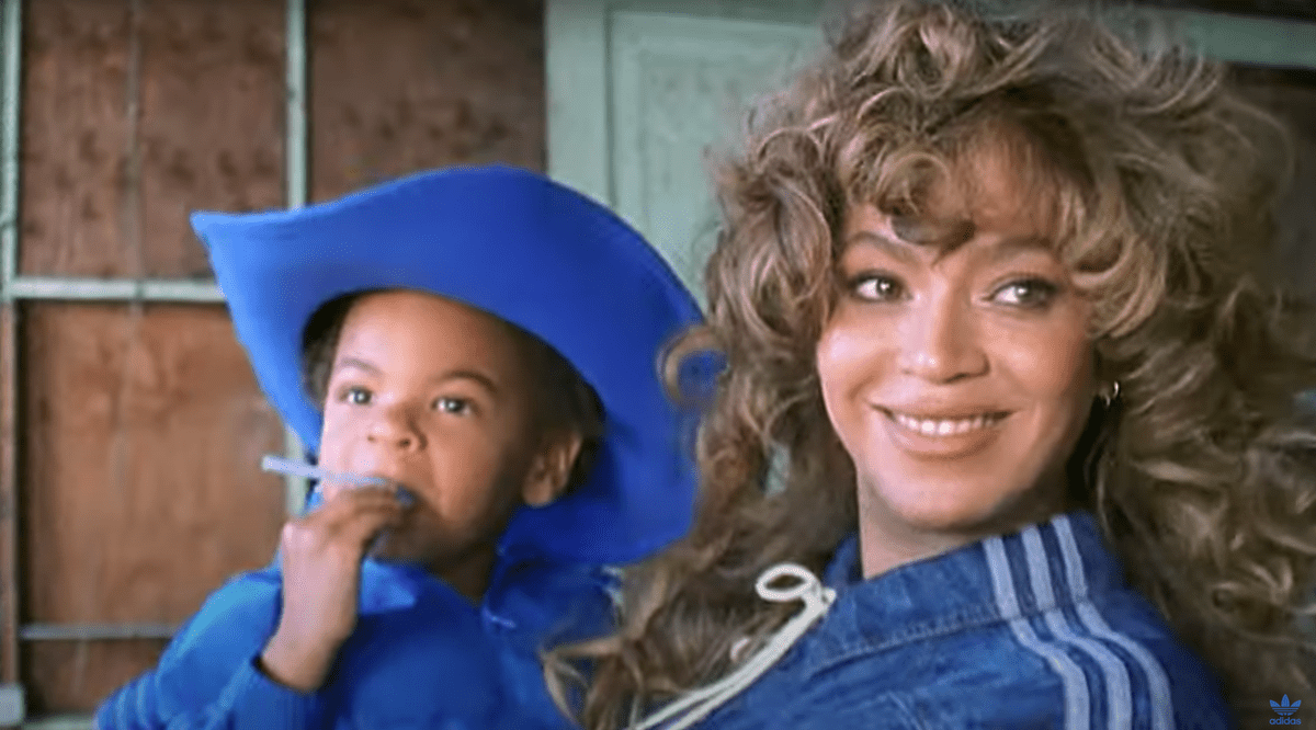 Beyonce Shared a Rare Glimpse of Twins Rumi and Sir in a New Ivy Park Video