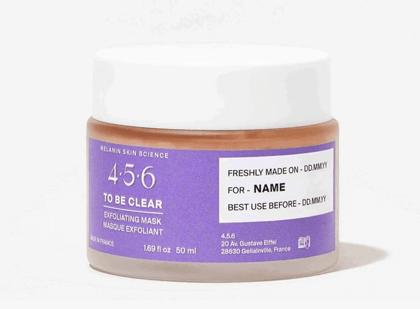 456 To Be Clear Exfoliator Mask