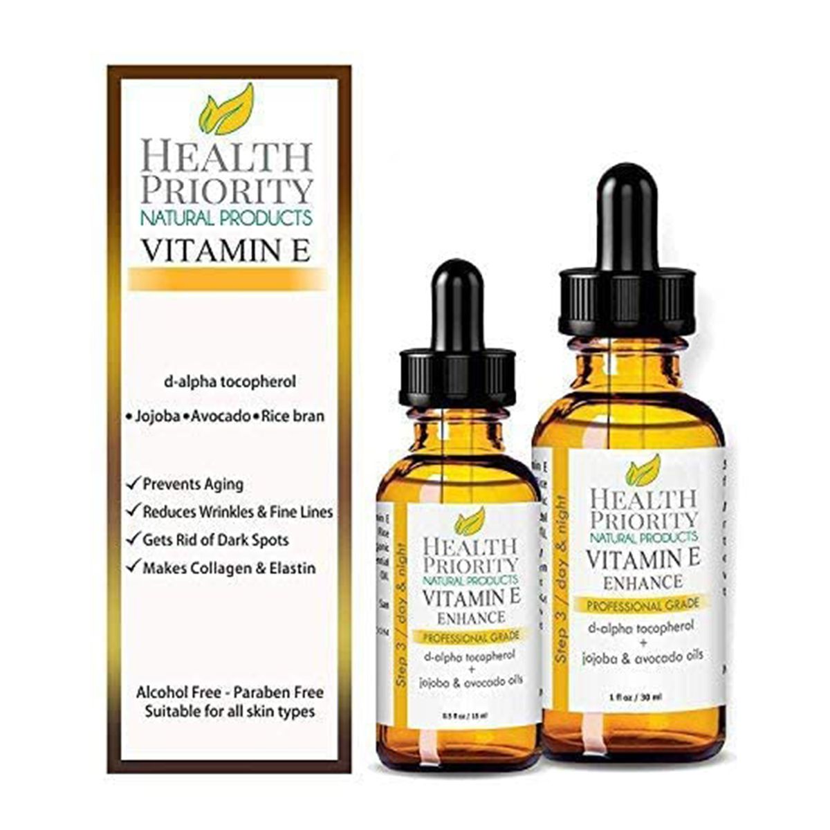 Organic Vitamin E Oil for Skin