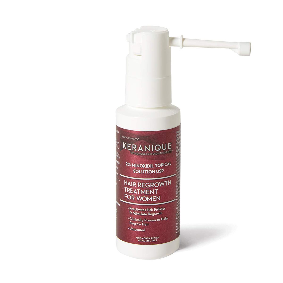 Keranique Hair Regrowth Treatment Extended Nozzle Sprayer