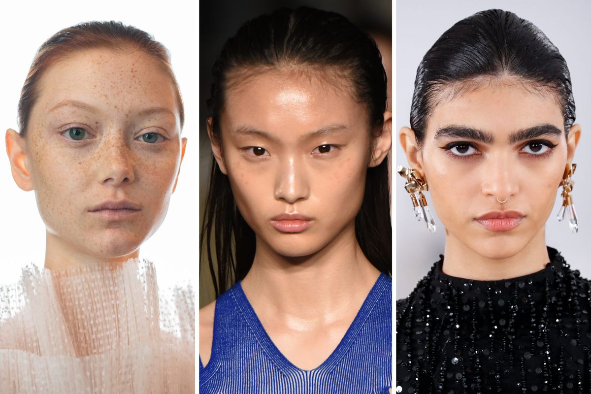 If You Love TikTok's Clean Makeup Aesthetic, NYFW Says You're On Trend