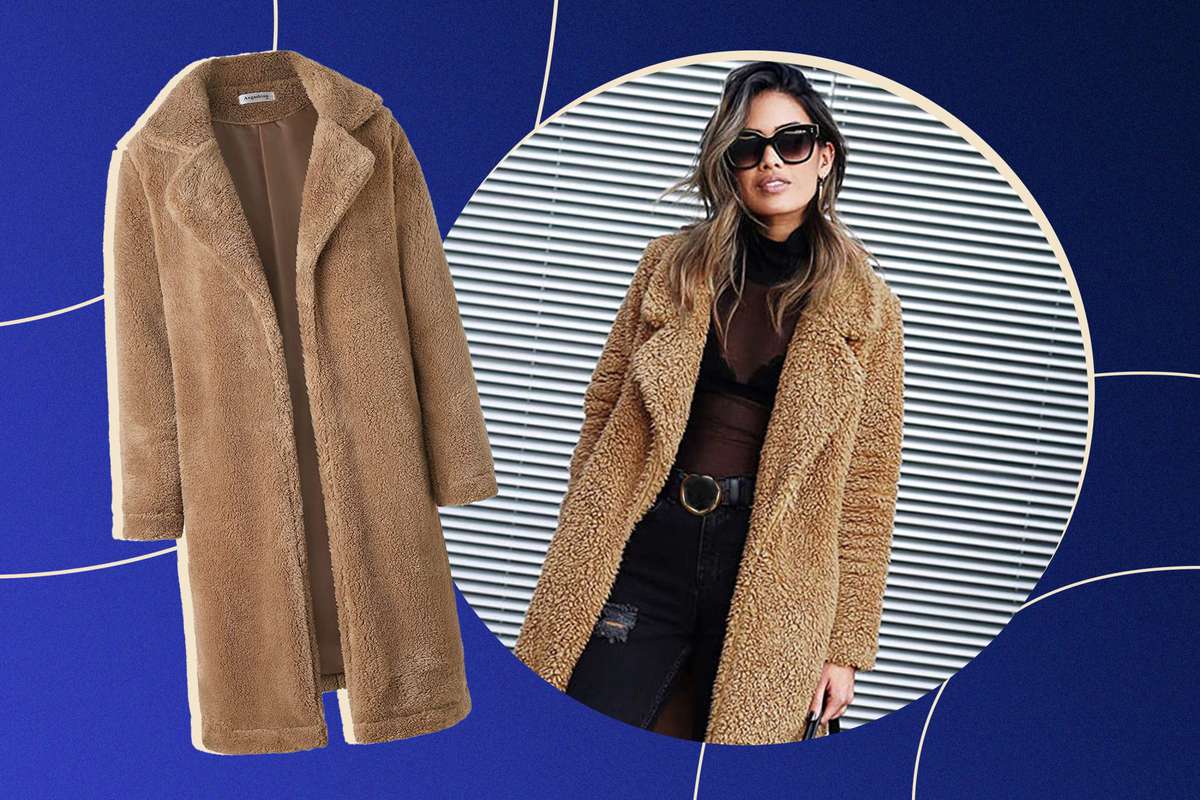 The Best-Selling Teddy Coat That’s Perfect for “Cooler Spring Days” Is on Sale for $40 at Amazon