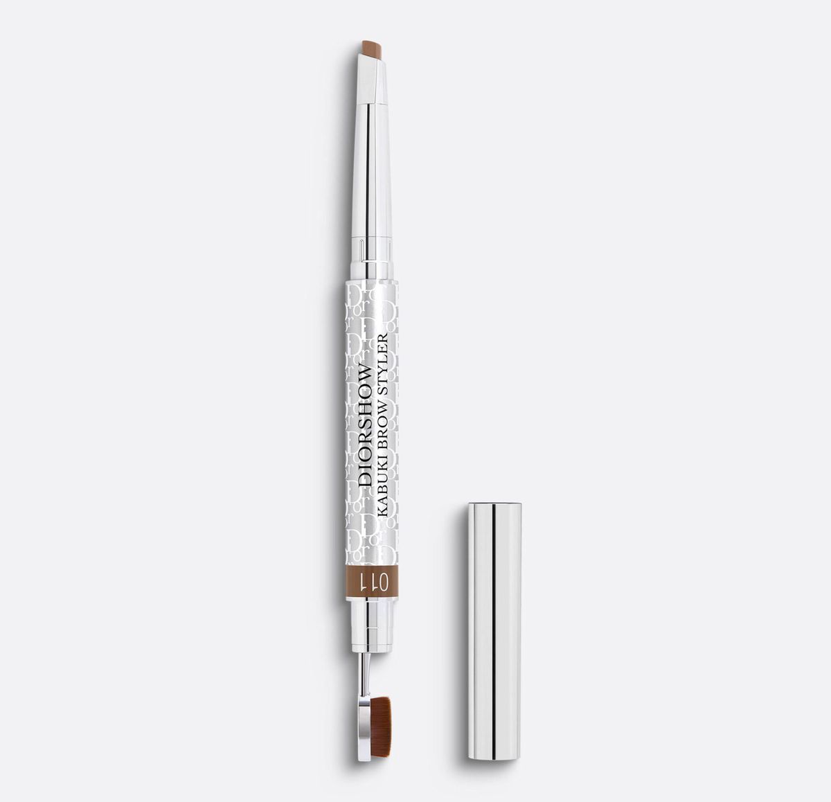 Diorshow Kabuki Brow Styler dual-ended eye brow pencil with spoolie.