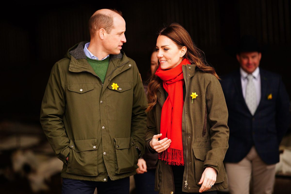 Kate Middleton and Prince William in Wales