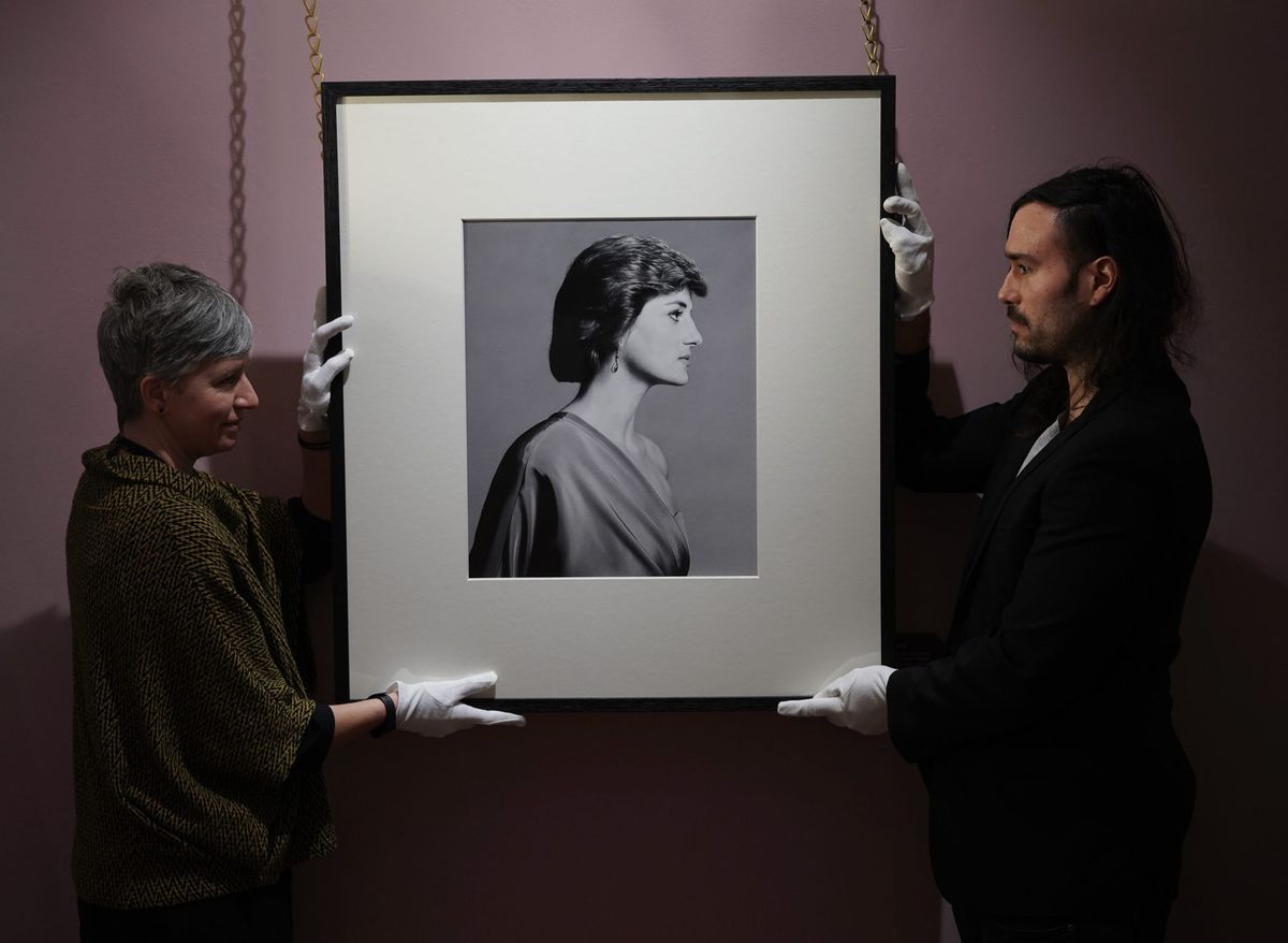 Princess Diana Life Through a Royal Lens exhibition