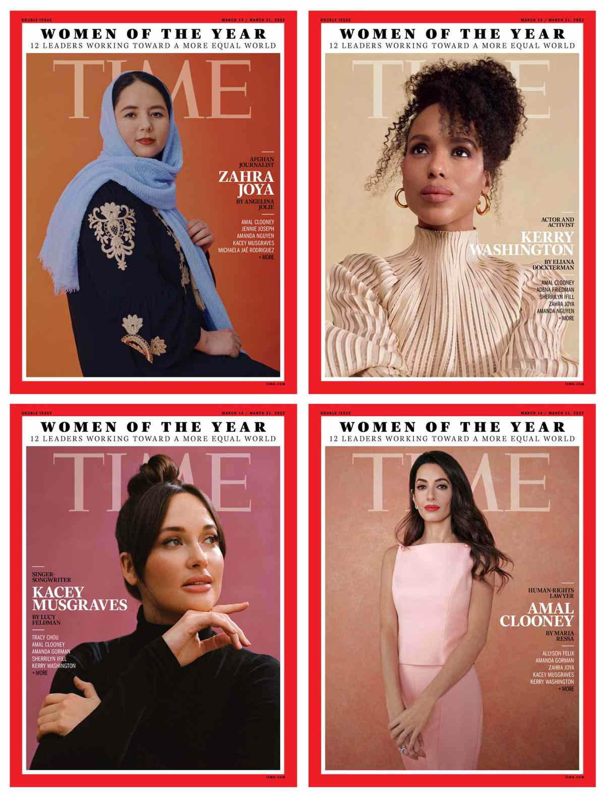 Time Magazine Women of the Year Covers