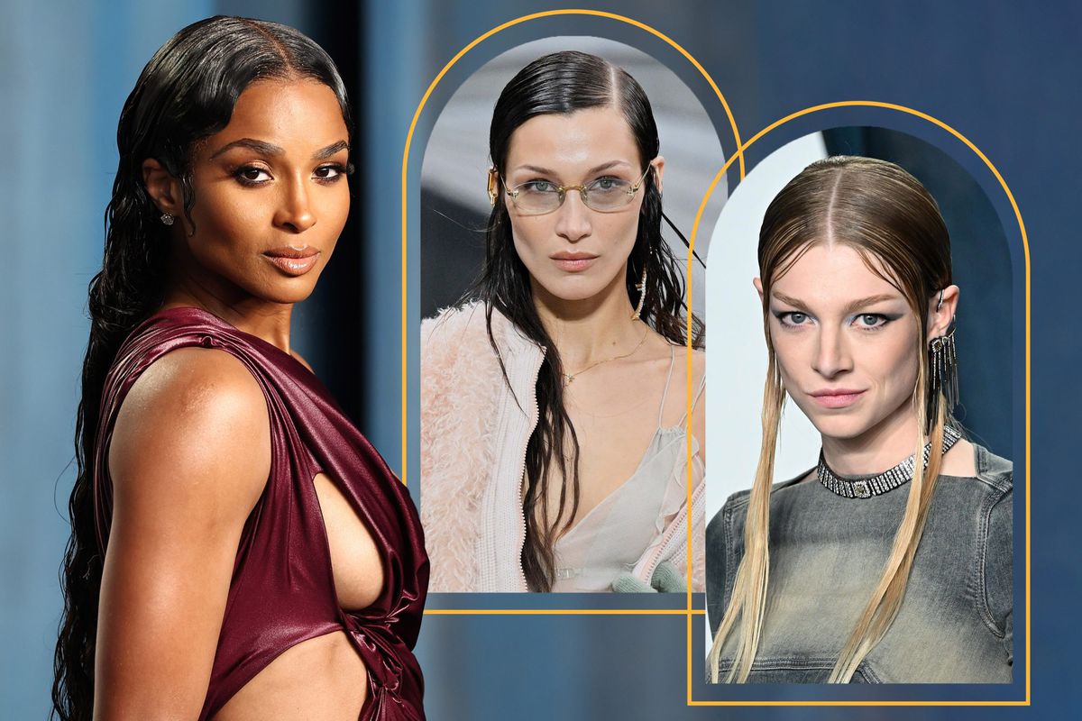 This Season's Biggest Hair Trend Is Looking Like You Just Got Out of the Shower