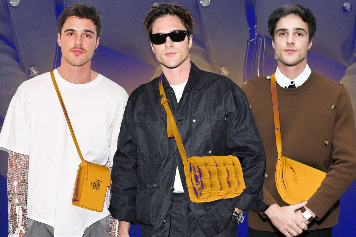 Jacob Elordi Fashion With Crossbody Bags