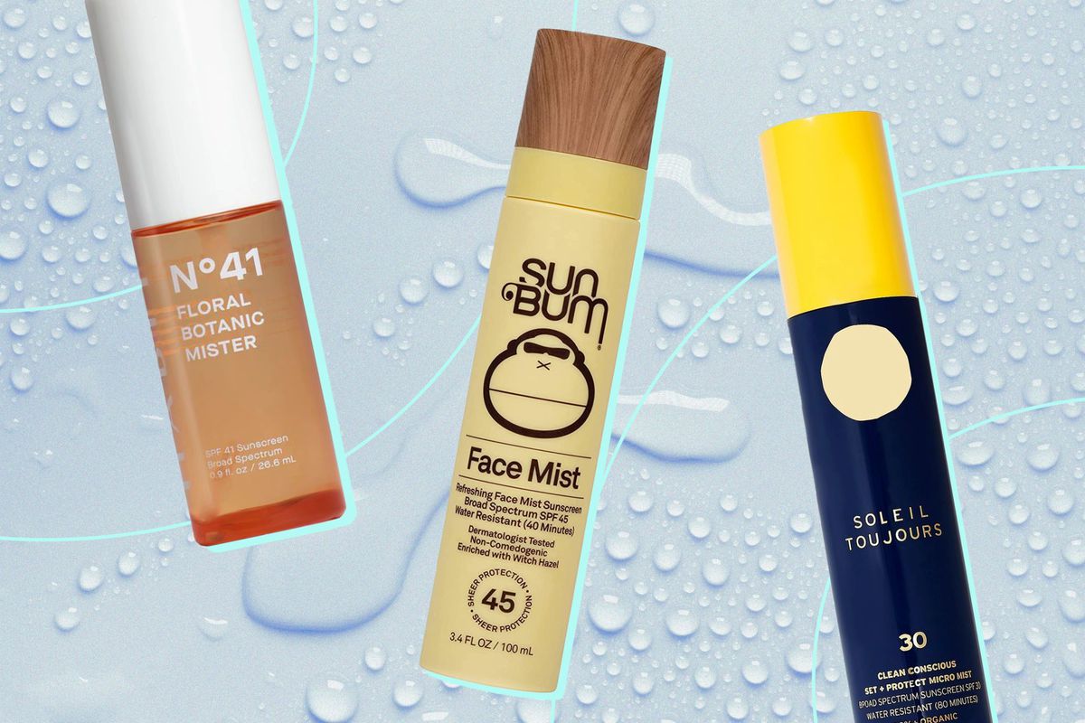 4 Hassle-Free Face Sunscreen Mists I’ll Be Using All Summer to Reapply SPF Over My Makeup