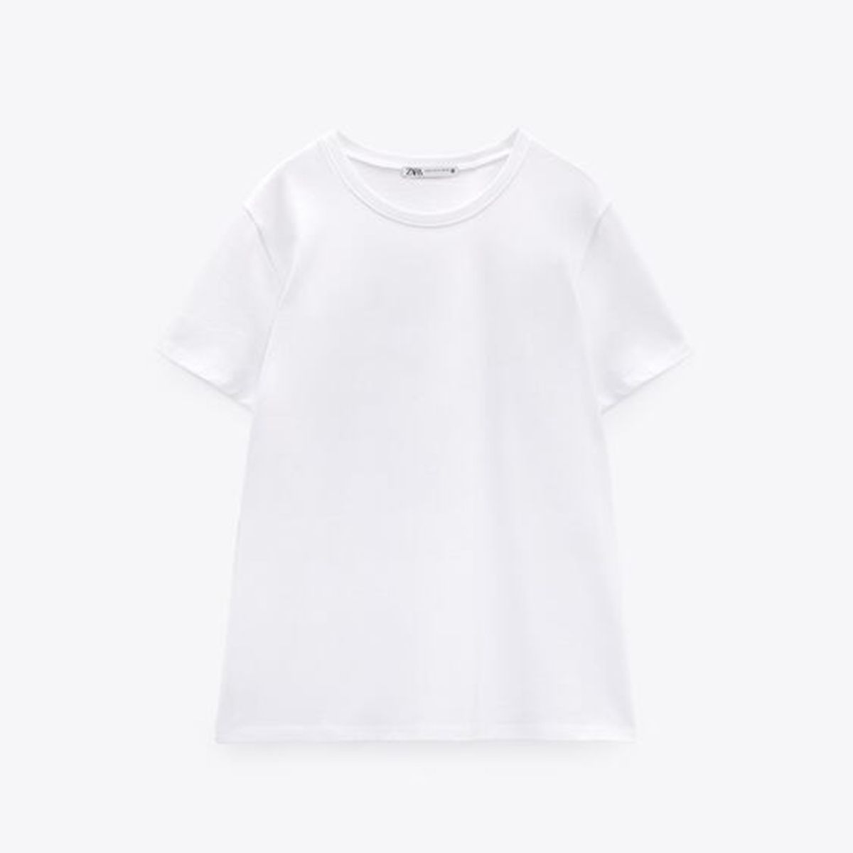 Good American x Zara White T-Shirt