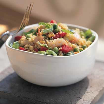 Sesame Shrimp-and-Couscous Salad 