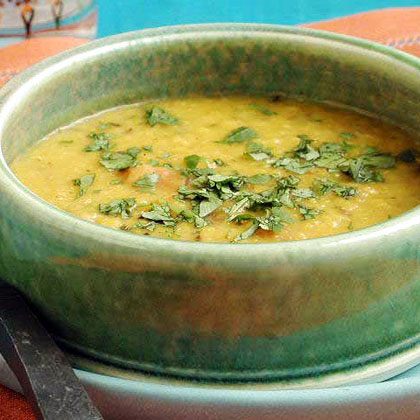 Lentil Dal with Garlic-and-Cumin-Infused Oil 