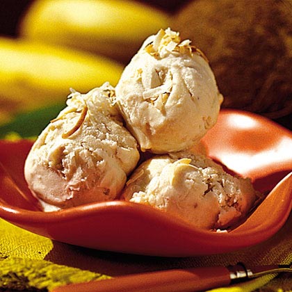 Banana-Coconut Ice Cream 