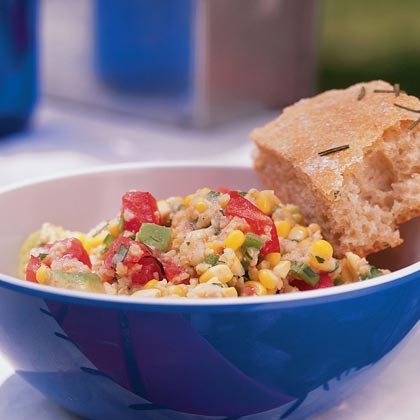 Millet Salad with Sweet Corn and Avocado