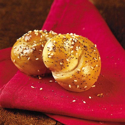 Two-Seed Bread Knots