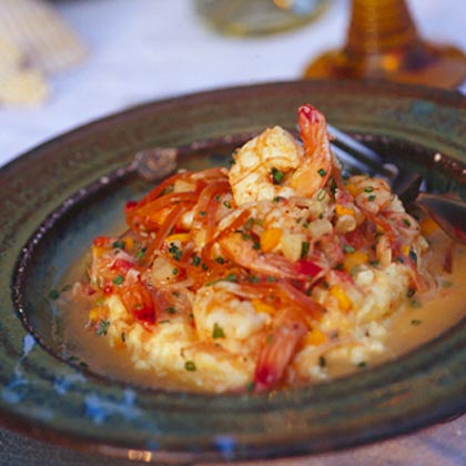Creamy Shrimp and Grits 