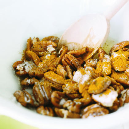 Sugared Curried Pecans 