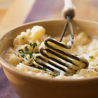 Creamy Herbed Mashed Potatoes 