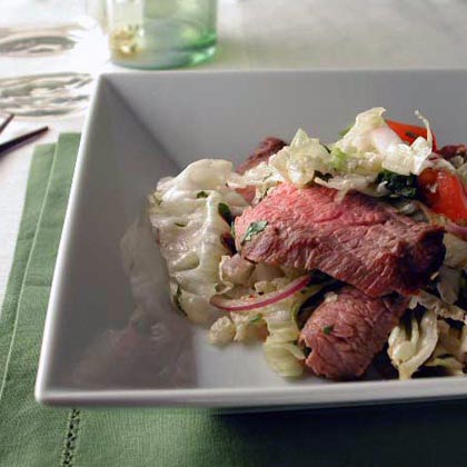 Grilled Beef Salad with Lemongrass Dressing 