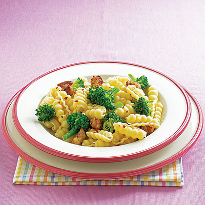 Cavatelli with Broccoli and Sausage 