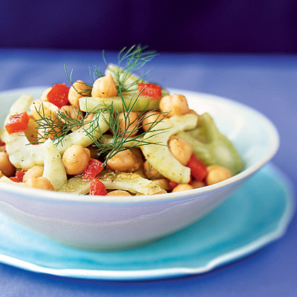 Fennel-and-Chickpea Salad 
