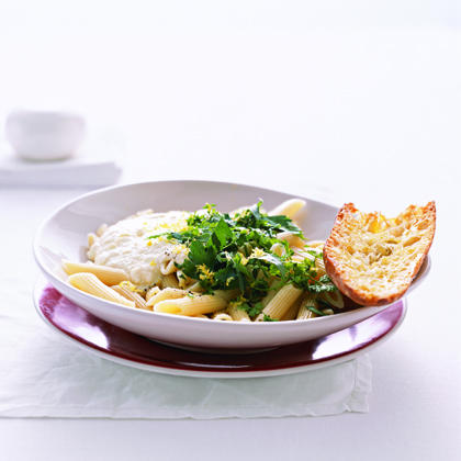 Pasta with Ricotta, Herbs, and Lemon 