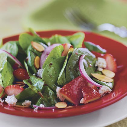 Strawberry-Spinach Salad 