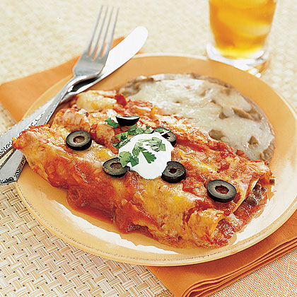 Beef and Cheese Enchiladas 