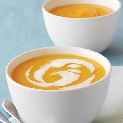 Jalapeño-Ginger Butternut Squash Soup 