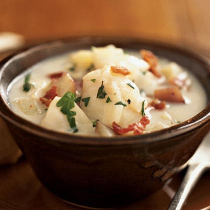 Herbed Fish and Red Potato Chowder 