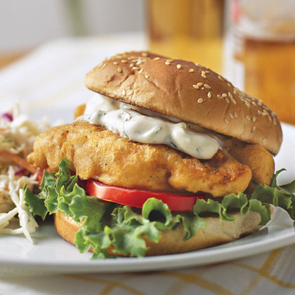 Fried Fish Sandwiches 