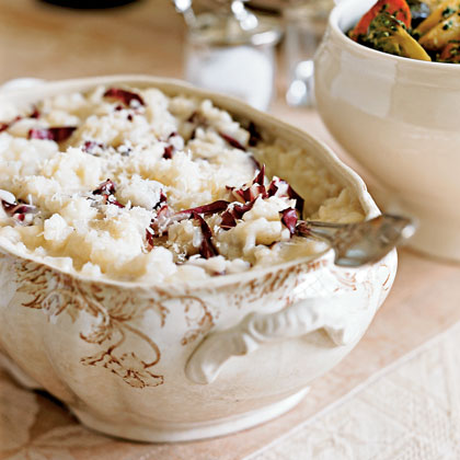 Risotto with Champagne and Radicchio