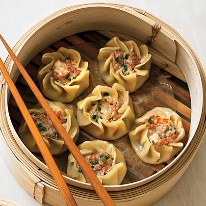 Pork and Shrimp Dumplings (Shu Mai)
