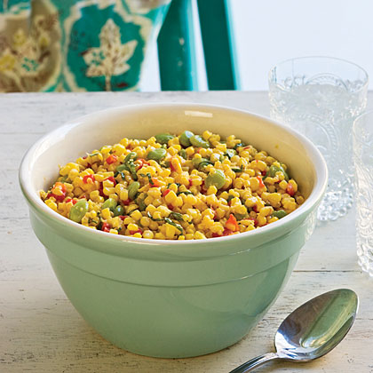 Corn-and-Lima Bean Salad 