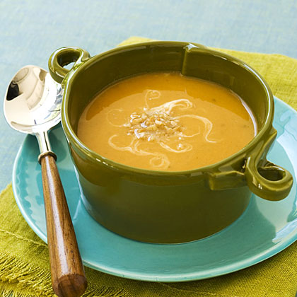Sweet Potato-Peanut Soup 