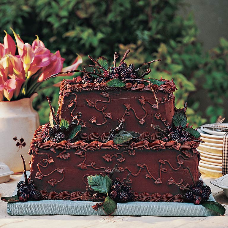 Chocolate Velvet Groom's Cake