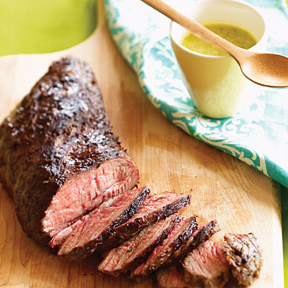 Grilled Tri-tip with Cuban Mojo Sauce