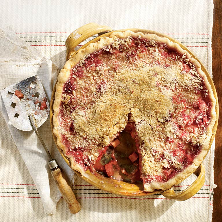 Raspberry-Rhubarb Pie