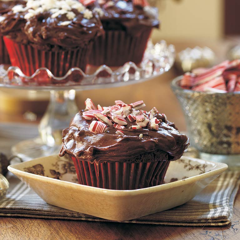 Double Chocolate Surprise Cupcakes