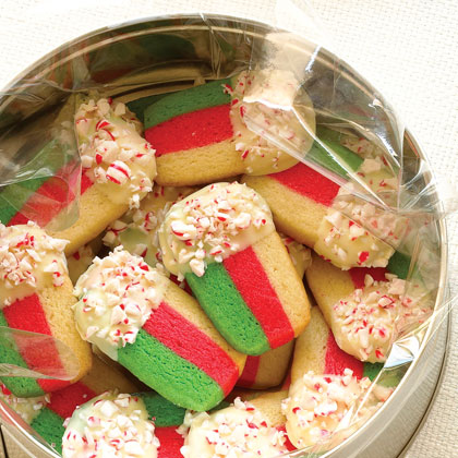Peppermint Layer Cookies