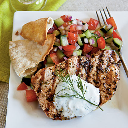 Greek-Style Pork Chops 