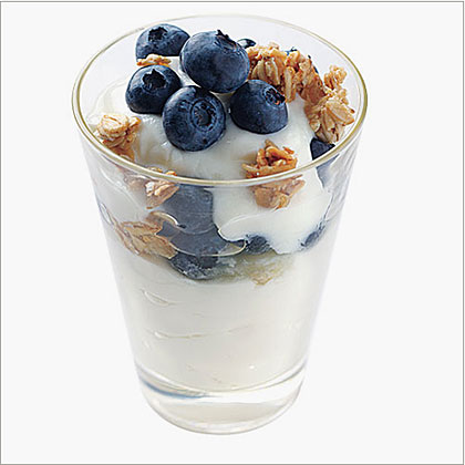 Blueberry Yogurt Parfaits 