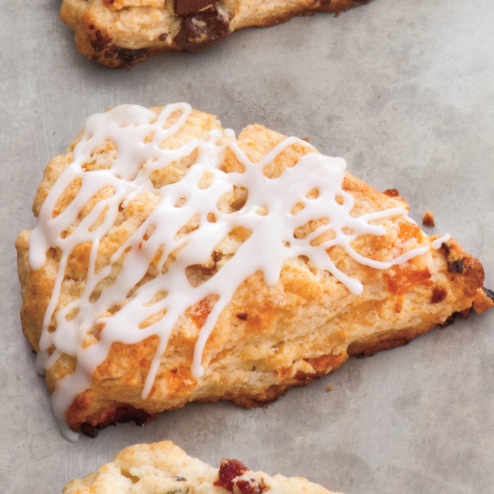 Apricot-Ginger Scones 