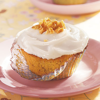 Banana Cupcakes with Cream Cheese Frosting 