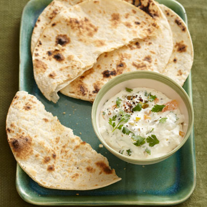 Mexican Ricotta Spread with Grilled Tortillas 