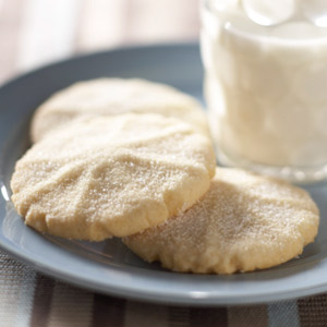 Crispy Vanilla Sugar Cookies 